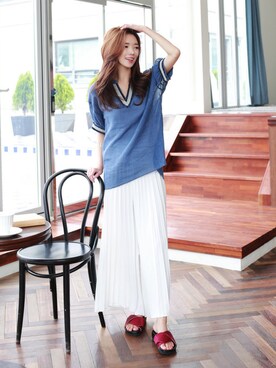 kormarchさん（レディース・167cm）の夏コーディネート