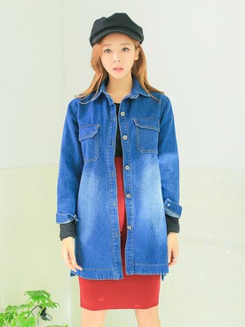 「KORMARCH（コマチ）のアイテム（シャツ/ブラウス）」を使った、kormarchさん（レディース・167cm）の秋コーディネート