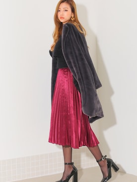 「KORMARCH（コマチ）のアイテム」を使った、kormarchさん（レディース・167cm）の秋コーディネート