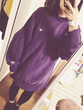 「スエット」｜GAOさん（レディース・155cm）の冬コーディネート