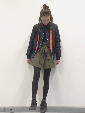 小根澤南さんのコーディネート