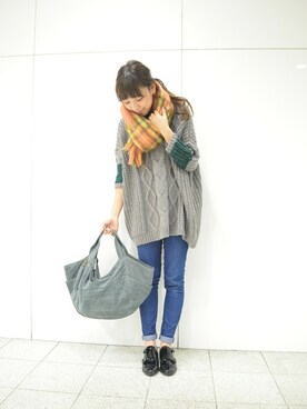 だーやまさん（レディース・164cm）の秋コーディネート