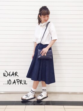 mi.さん（レディース・157cm）の春コーディネート