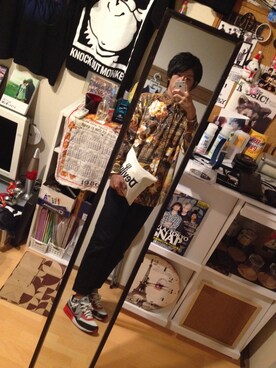 「Paul Smith（ポールスミス）のアイテム（その他トップス）」を使った、わたぺさん（メンズ・176cm）の秋コーディネート