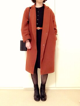 「EMODA（エモダ）のアイテム（カバーオール）」を使った、_MaNa_さん（レディース・161cm）の冬コーディネート