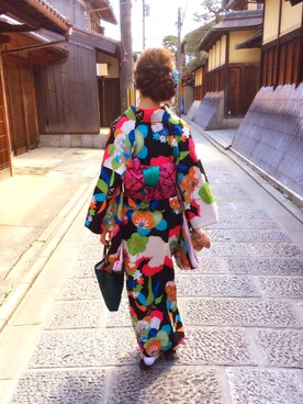 ycc is wearing kimono