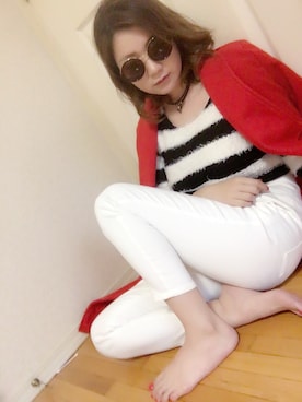「CECIL McBEE（セシルマクビー）のアイテム」を使った、_________Riamamさん（キッズ・80cm）の秋コーディネート