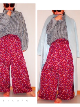 「wearsinc（ウエアーズインク）のアイテム」を使った、_________Riamamさん（レディース・156cm）の秋コーディネート