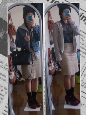 ふっちゃんさん(レディース・160cm)の冬コーディネート