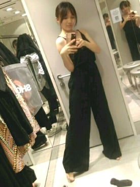 「H&M（エイチ・アンド・エム）のアイテム（つなぎ/オールインワン）」を使った、Jessicaさん（レディース・162cm）の夏コーディネート