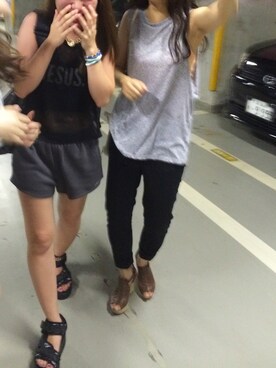 景都さん（レディース・157cm）の夏コーディネート