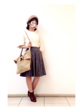 SHIHO.Fさん（レディース・163cm）の秋コーディネート