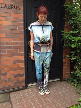 青柳美恵さんのコーディネート