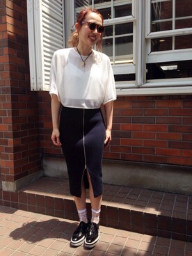 青柳美恵さんのコーディネート