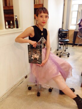 青柳美恵さんのコーディネート