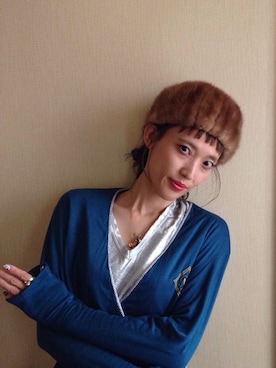 青柳美恵さんのコーディネート