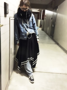 青柳美恵さんのコーディネート