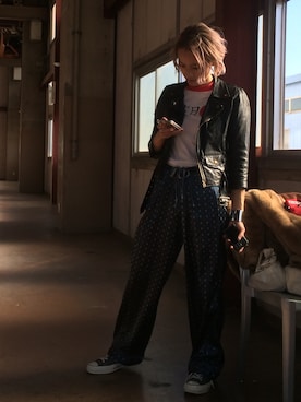 青柳美恵さんのコーディネート