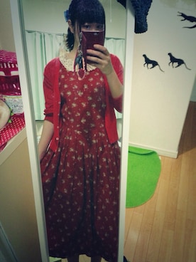 「アニオタ同盟」｜「アイテム（ワンピース/ドレス）」を使った、somiさん（レディース・153cm）の夏コーディネート