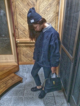 「G-SHOCK」｜R!HOさん（レディース・161cm）の秋コーディネート