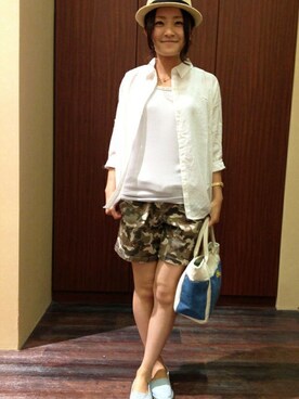 マイマイさん（レディース・152cm）の夏コーディネート