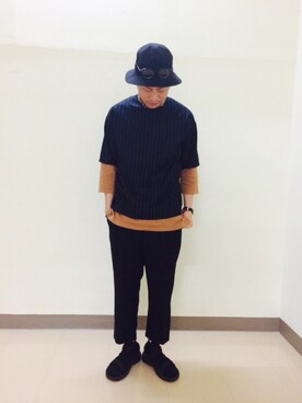 hosshyさん（メンズ・170cm）の春コーディネート