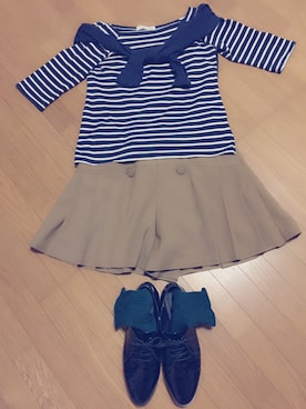 りなっくまさん（レディース・157cm）の秋コーディネート