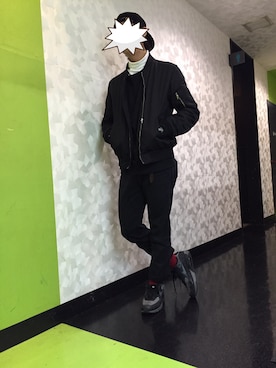 「エアーMAX」｜カンスケさん（メンズ・172cm）の冬コーディネート