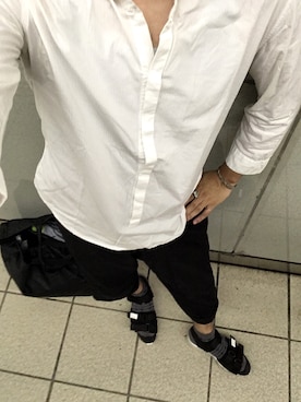 「GEM KINGDOM（ジェムキングダム）のアイテム」を使った、MINOさん（メンズ・165cm）の夏コーディネート