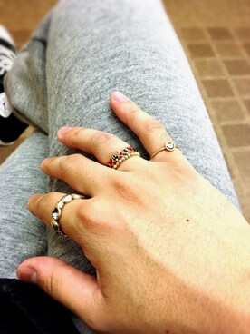 「chigo（チーゴ）のアイテム（アクセサリー）」を使った、MINOさん（メンズ・165cm）の夏コーディネート
