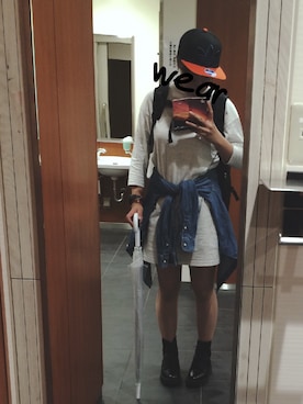 「トイレから失礼しやす」｜「アイテム（ブーツ）」を使った、とーるさん（レディース・165cm）の秋コーディネート