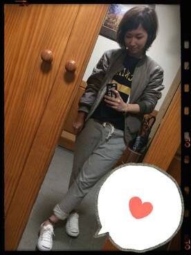 「CONVERSE（コンバース）のCONVERSE コンバース ジャック パーセル / JACK PURCEL（スニーカー）」を使った、piさん（レディース・160cm）の春コーディネート