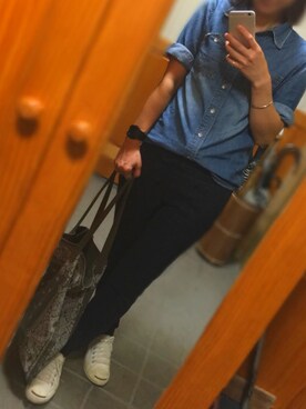 piさん（レディース・160cm）の秋コーディネート