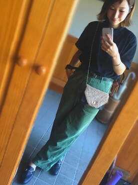 piさん（レディース・160cm）の秋コーディネート