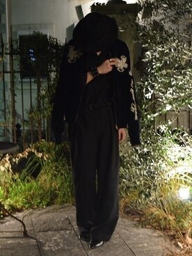 「Martin Margiela」｜「アイテム（ブルゾン）」を使った、kentaroさん（メンズ・176cm）の秋コーディネート