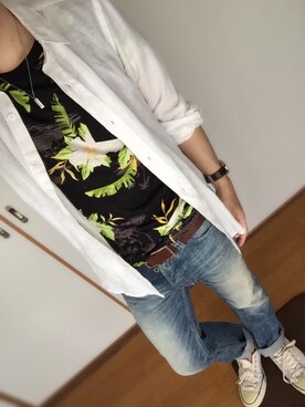 川ぐまさん(メンズ・165cm)の夏コーディネート