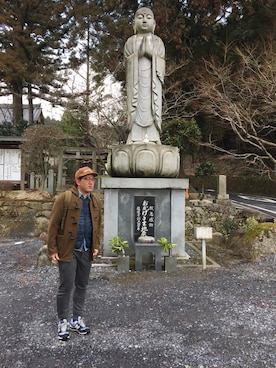 「URBAN RESEARCH（アーバンリサーチ）のアイテム（ダッフルコート）」を使った、fujimura  ニコさん（メンズ・177cm）の冬コーディネート