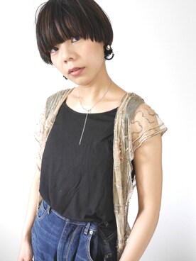 「Y.A.Acc（ワイエーアク）のアイテム」を使った、Y.A.Accさん（レディース・155cm）の夏コーディネート