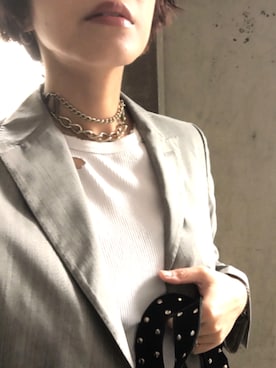 「Y.A.Acc（ワイエーアク）のアイテム」を使った、Y.A.Accさん（レディース・155cm）の秋コーディネート