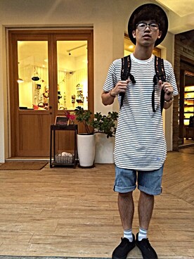 「locker」｜Locking Ah-mengさん（メンズ・170cm）の秋コーディネート