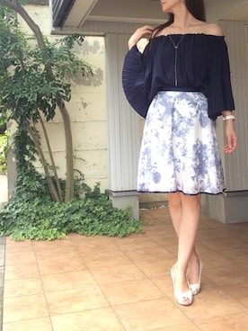 Erikoさん（レディース・165cm）の夏コーディネート