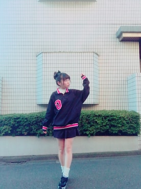 「アイテム（ジャージ）」を使った、IMARIさん（レディース・154cm・10代）の冬コーディネート