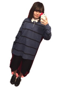 えりりさん(レディース・162cm)の冬コーディネート