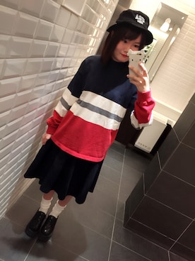えりりさん（レディース・162cm）の春コーディネート