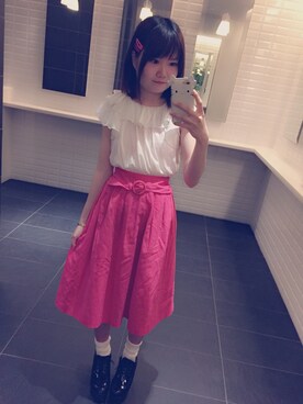 「used mix」｜「アイテム（ブーティ）」を使った、えりりさん（レディース・162cm）の春コーディネート