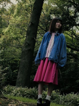 えりりさん（レディース・162cm）の春コーディネート