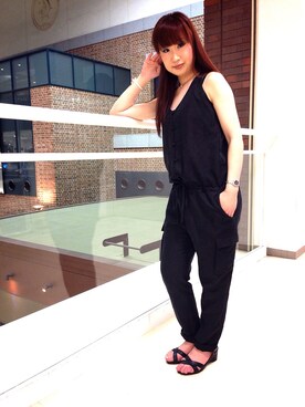 YOKOHAMAスタッフさん(レディース・162cm)の春コーディネート