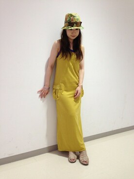 YOKOHAMAスタッフさん（レディース・162cm）の夏コーディネート