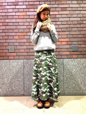 YOKOHAMAスタッフさん(レディース・162cm)の秋コーディネート