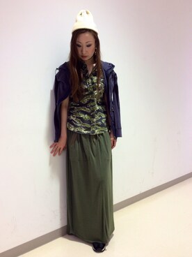 YOKOHAMAスタッフさん(レディース・162cm)の春コーディネート